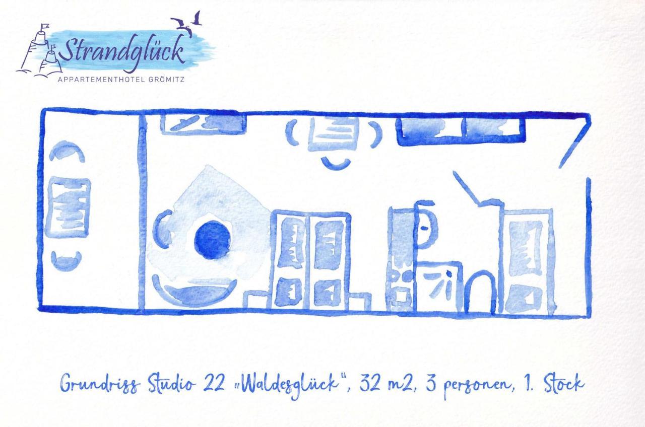 Апартаменти Studio 22 "Waldesglueck" Греміц Екстер'єр фото